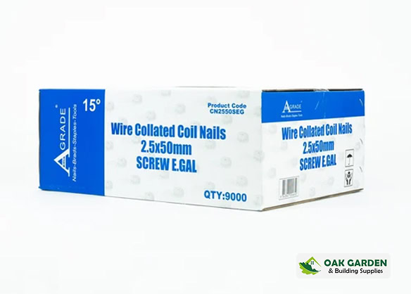 Coil Nails 15D (Wire Collated)